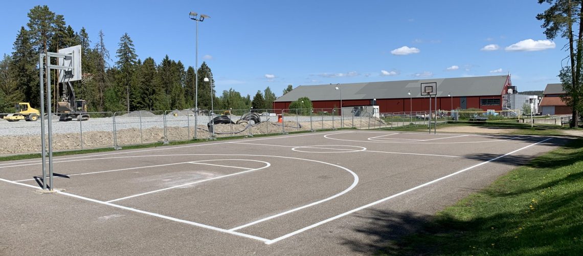Basket ball bane - Elanto Oppmerking